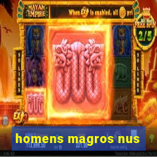 homens magros nus